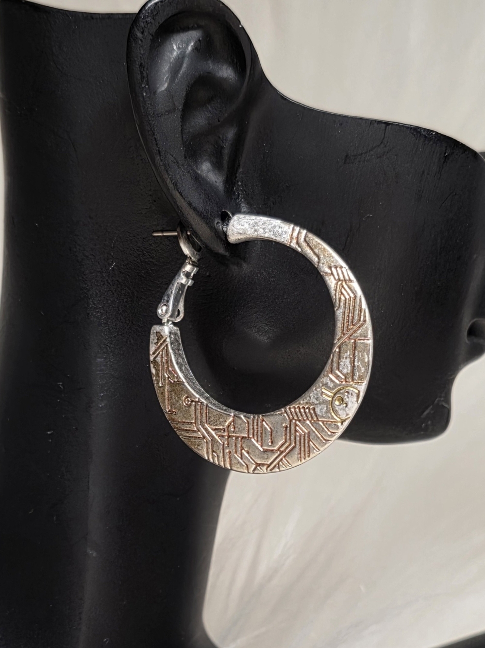 Star wars Droid Circuit hoop earrings